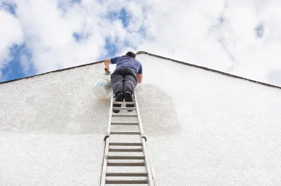 Peinture extérieure à Cherier — façades et ravalement